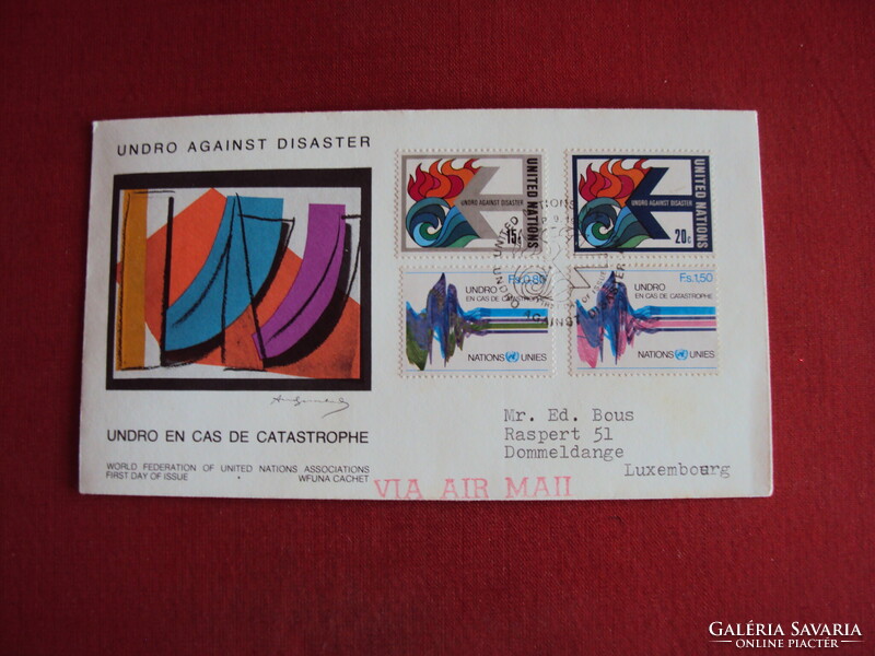 ENSZ-FDC-egységárban eladó Sz-2