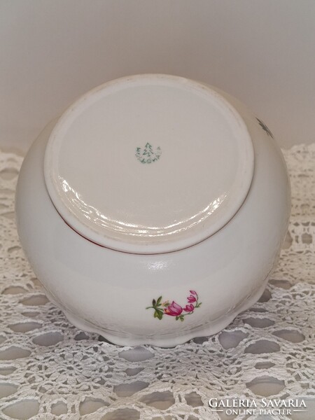 Hollóházi porcelán BONBONIER / cukortartó