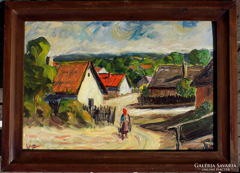 Feloldatlan monogrammal: Garantáltan originál 20-ik század eleje SZÁMLÁVAL