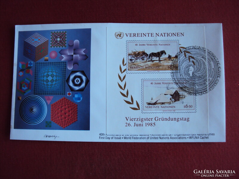 ENSZ-FDC-egységárban eladó Sz-5