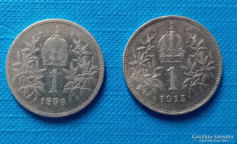 Ausztria 1  Korona 1899 , 1915