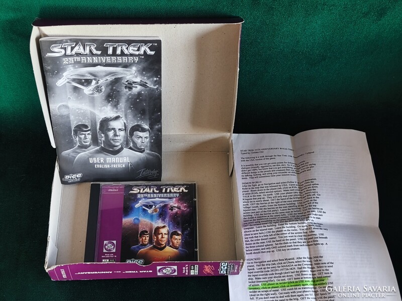 Star Trek 25th Anniversary PC CD-ROM Big Box kiadás (1990-99').