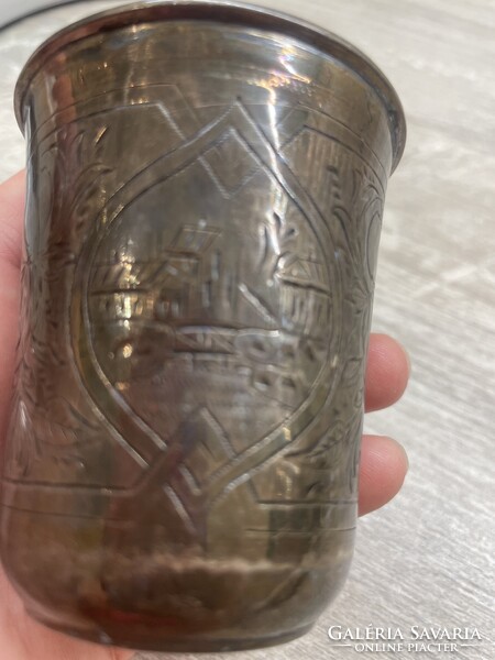 Orosz cári ezūstpohár, 60 g, 1878