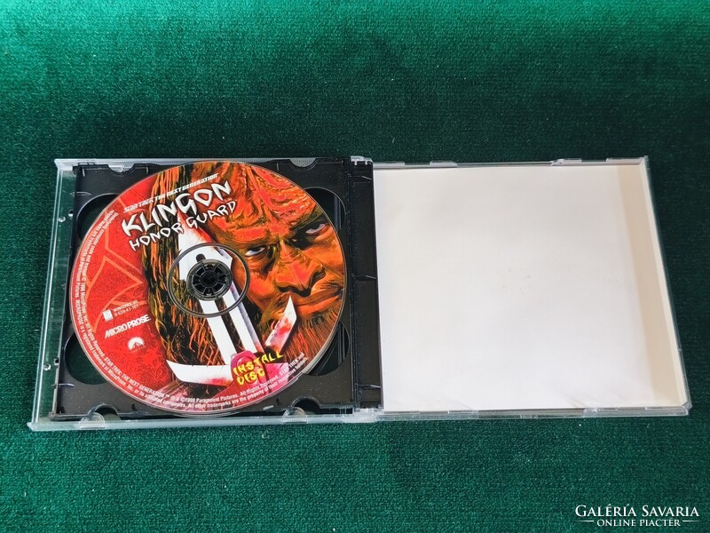 Star Trek TNG Klingon Honor Guard PC Big Box (1990-99').