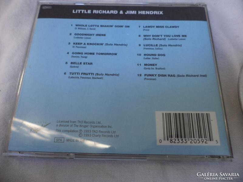 Little Richard & Jimi Hendrix CD (3744)