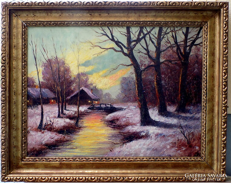 Felodatlan szignóval 20-ik század eleje EREDETI SZÁMLÁVAL