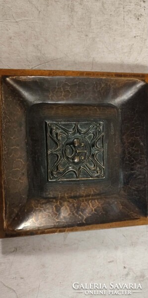 Szabó Gyula bronz tálca 332