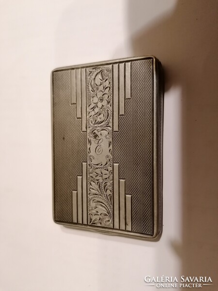 Ezüst névjegykártya-tartó