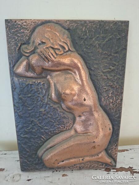 Öntöttvas falikép