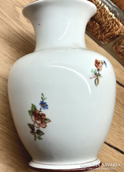 Hollóházi hajnalka minás váza szép formával