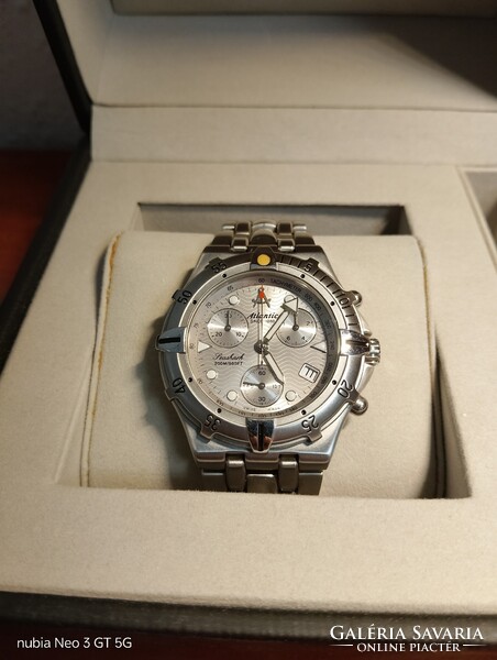 Eladó Atlantic Seashark férfi karóra Új!!!