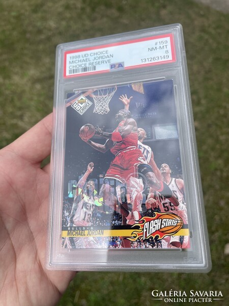 Michael Jordan choice reserve PSA 8