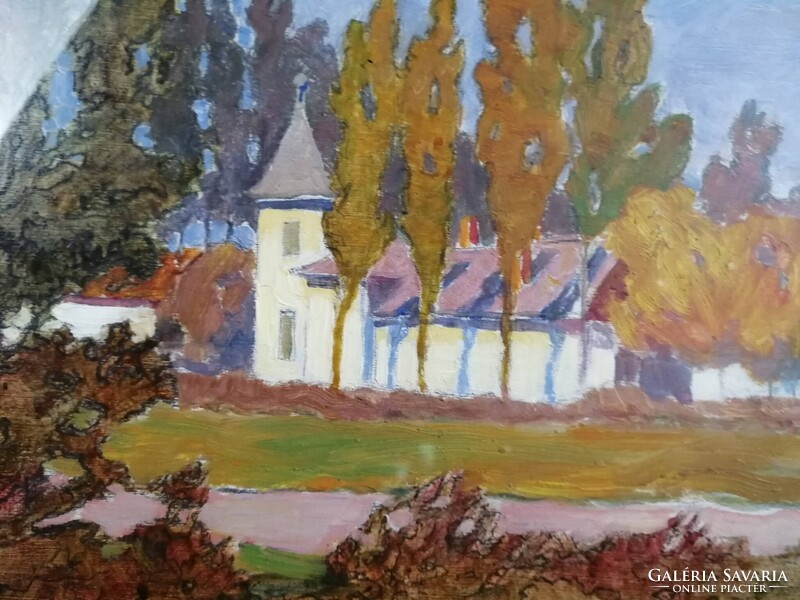 REICHL KÁLMÁN /1879-1926/ ÉPÍTÉSZ, FESTŐMŰVÉSZ - A NYARALÓ