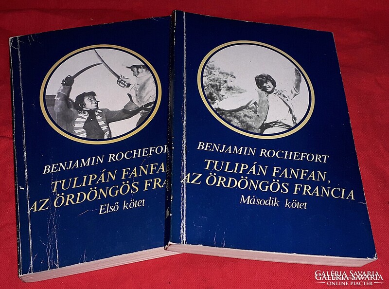 1984. Benjamin Rochefort - Tulipán Fanfan, az ördöngös francia I-II. könyv a képek szerint ÁRKÁDIA