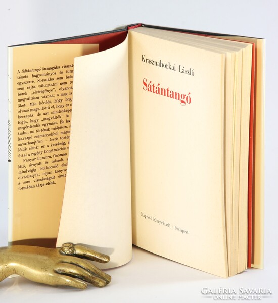 Krasznahorkai László - Sátántangó - Hibátlan védőborítós első kiadás !!