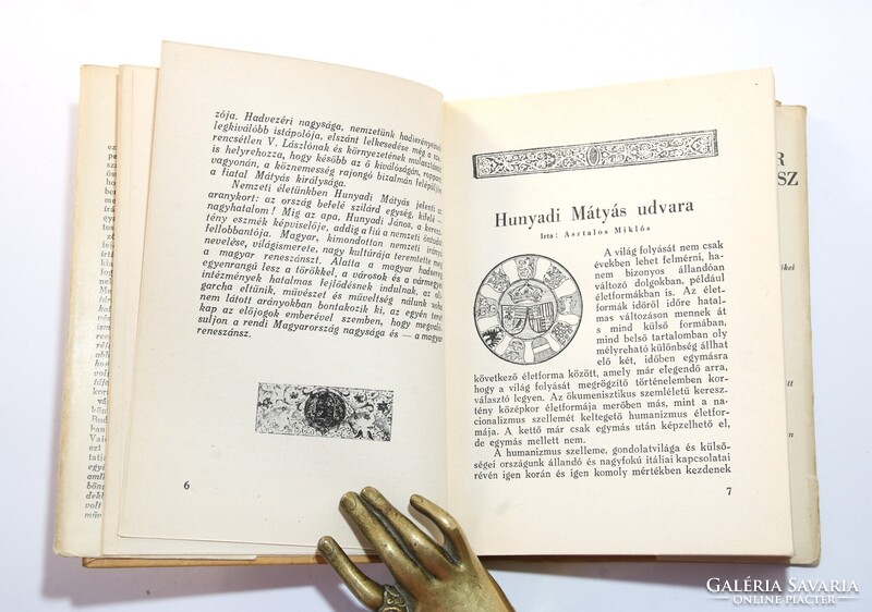 Magyar reneszánsz - Mátyás király és kora - Sorszámozott többszörösen aláírt védőborítós példány !!