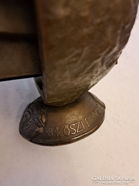 Merkúr bronz szobor Hungexpo vásárdíj, 84. őszi BNV 1986 Csíkszentmihályi Róbert (1940-2021)