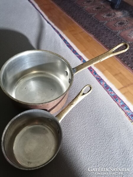 Francia réz edények