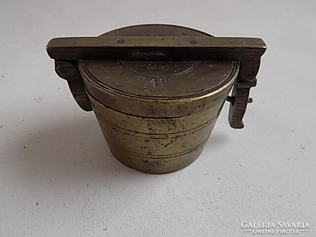 Bronz lat, patikai mérőeszköz. Szép állapotú, eredeti.