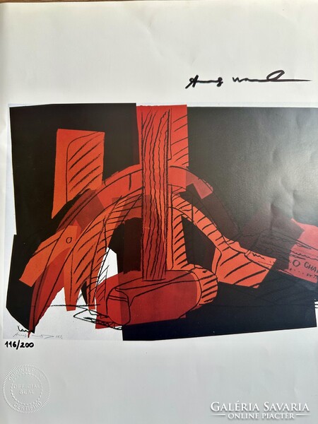 Andy Warhol eredetigazolással