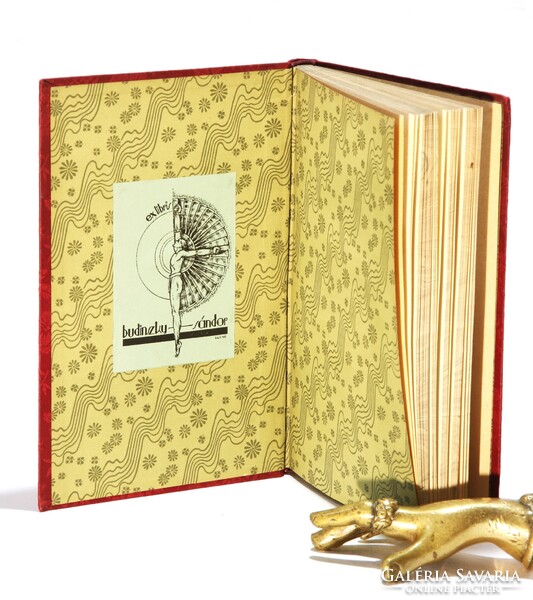 1904 Szecessziós különleges Gottermayer kötés Goethe Iphigenia Taurisban Gyönyörű könyv !!