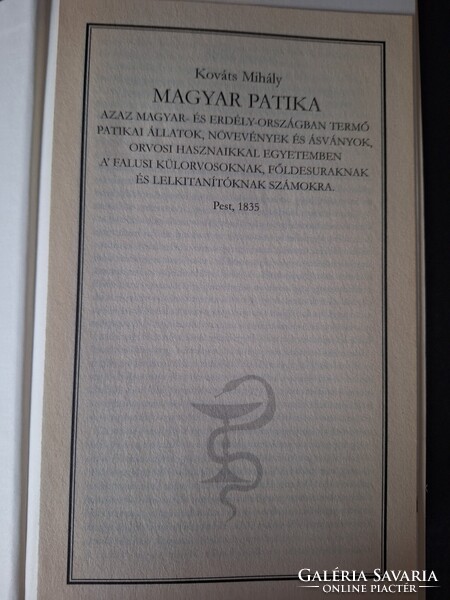 Kováts Mihály - Magyar Patika