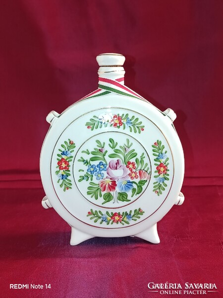 Kézzel festett hollóházi porcelán KULACS