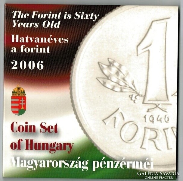 2006   forgalmi sor  szinezüst  érmével