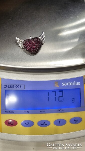 Ezüst Thomas Sabo szív medál