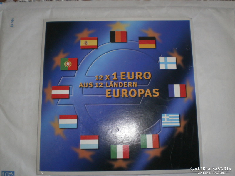 Euro blokk.Alapító tagállamokkal.