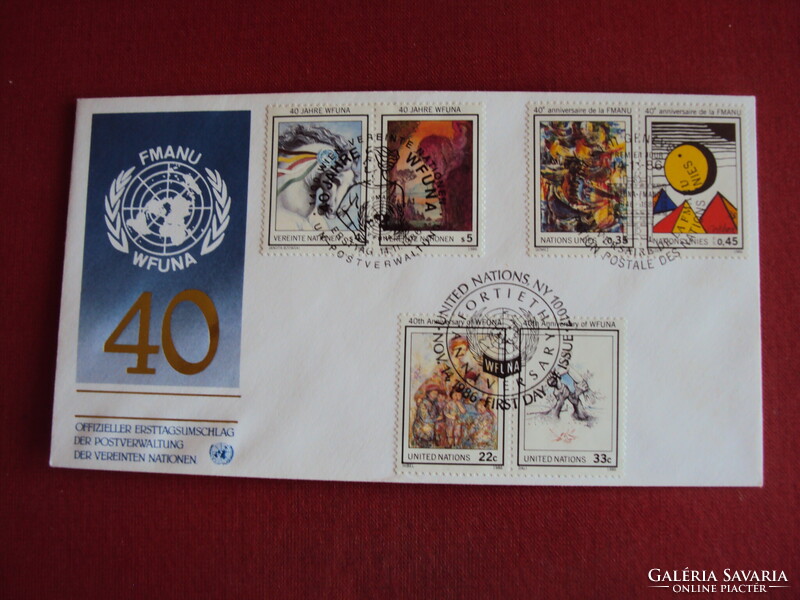 ENSZ-FDC-egységárban eladó Sz-35