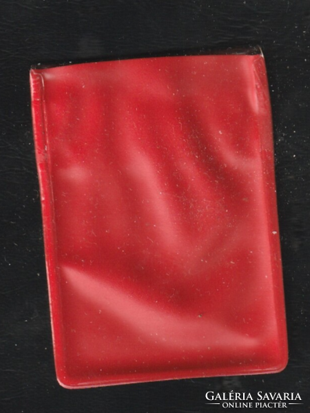 Érme tároló műanyag füles tasak