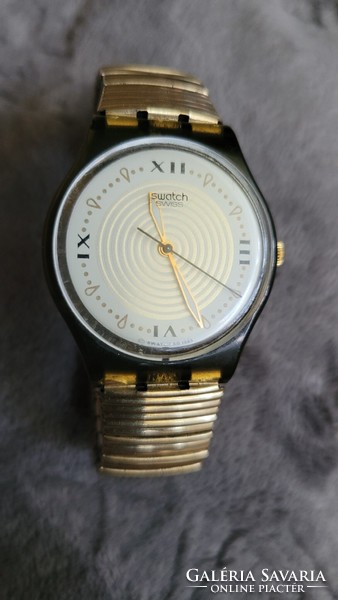 Swatch Big Rock karóra 1993 S-es rugós fémszíjjal jól működő állapotban