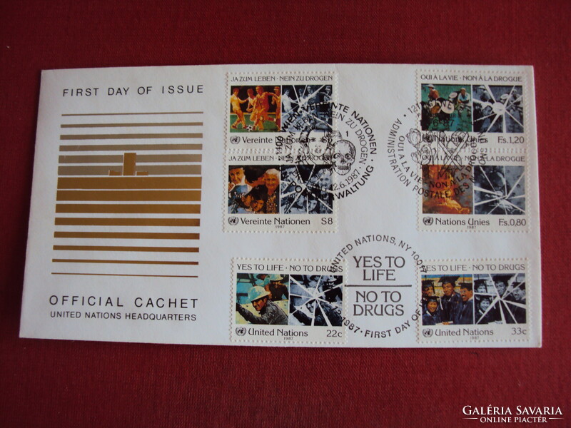 ENSZ-FDC-egységárban eladó Sz-45