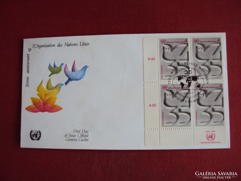 ENSZ-FDC-egységárban eladó Sz-22