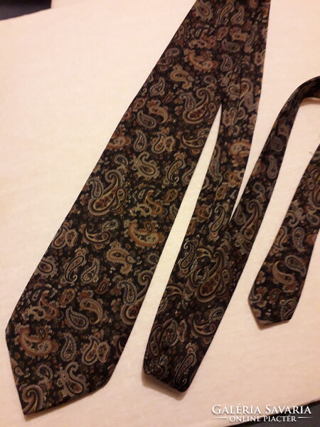 Eastside barna török mintás mosható nyakkendő új.