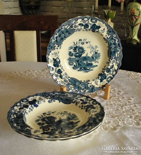 Antik Copeland May mélytányér 3 db egyben