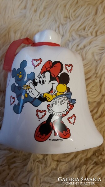 Minnie mouse kerámia pénzgyűjtő a 80-as évekből