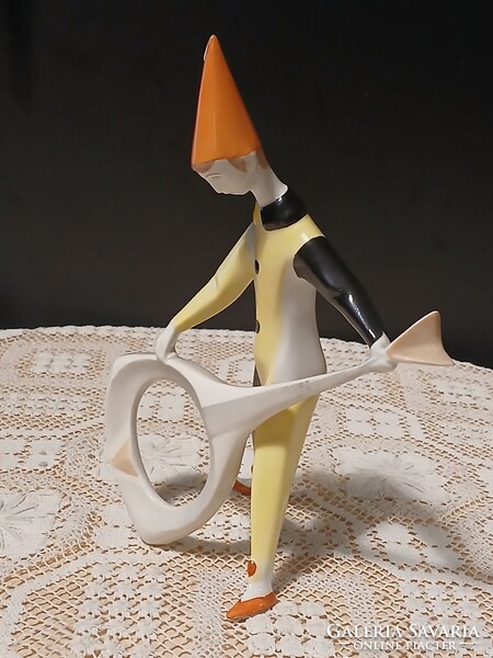 Aquincumi art deco bohóc Hanszély Jenő