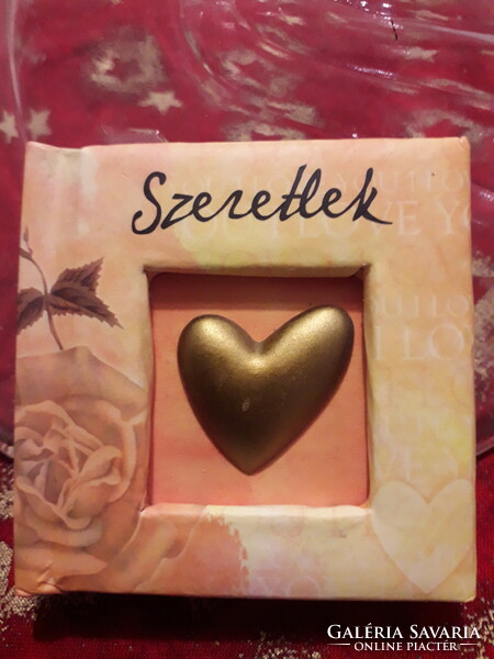 Idézetes könyvecske "Szeretlek" felírattal Új Publik history 2005