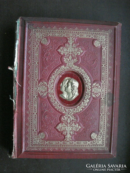 Szecis exlibrisszel Gedankenharmonie Paul Schumann lithókkal,  1868!