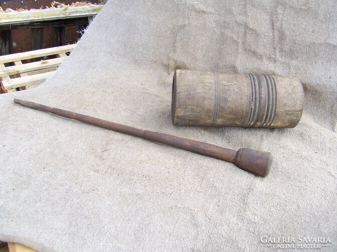 Régi paprika mozsár kovácsolt törő