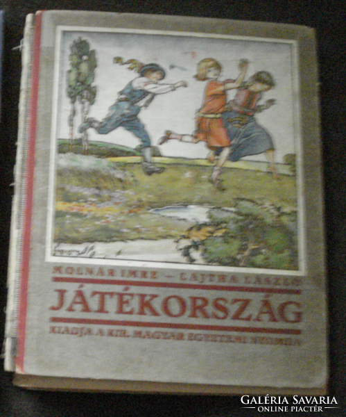Molnár-Lajtha Játékország régi játékok Horváth Jenő grafikáival