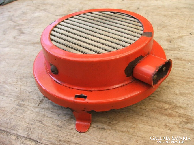 Régi konyhai eszköz zománcozott rezsó