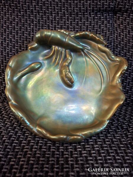 Zsolnay rákos tál 1Ft-ról. Minimál ár nélkül!