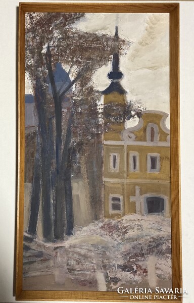 2026 évi TAVASZI ÁRVERÉS!  Balogh Ervin - Tabáni Szent Katalin-templom (Budapest/Tabán)