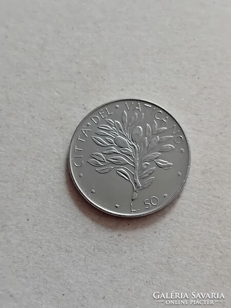 Vatikán 50 líra 1975 VI. Pál