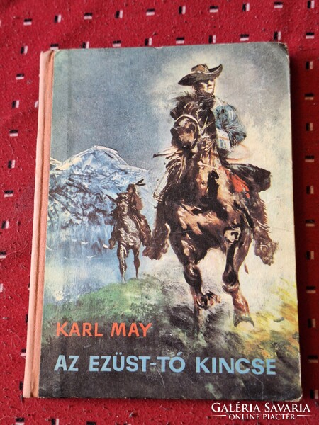 1965-retró-gyűjtói! KARL MAY-AZ EZÜST TÓ KINCSE-CSERGEZÁN PÁL RAJZAIVAL