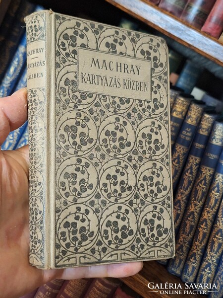 1910 k. ROBERT MACRAY: KÁRTYÁZÁS KÖZBEN-LONDONI DETEKTIVTÖRTÉNET-KERESKEDELMI KÖZLÖNY-gyűjtői!