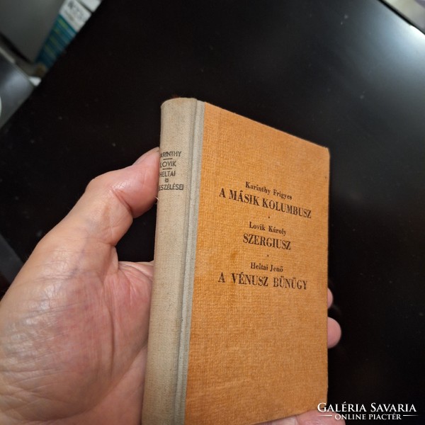 1930k.LAMPEL R.- ritka kiadói kolligátum-KARINTHY FRIGYES-LOVIK KÁROLY-HELTAI JENŐ  elbeszélések
